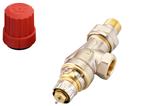 Danfoss RA-N radiatorventil 10uk, 3/8'' omvendt vinkelløb, 013G0151