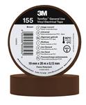 TAPE VINYL 155 19MMX20M BRUN