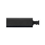 ZIP RECESSED END CONNECTOR BLACK