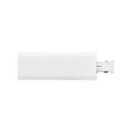 ZIP RECESSED END CONNECTOR WHITE
