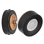DECOR SPOT PLUTO 1X4,8W/830 SORT