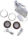 NOHR 2-KIT LED SPOT, INKL. DRIVER, ALU