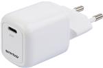 WALL CHARGER PD 20 W, USB-C, WHITE
