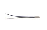 GLIMLAMPE, LED MED LEDNING, 230V, BLÅ