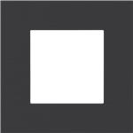 RAMME 1-MODUL PURE ALU BLACK