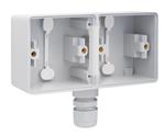 UNDERLAG 2-MODUL, 1X M20, IP55, GRÅ