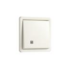 AFBRYDER MED LINSE, 2-POLET, IP55, HVID