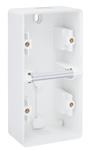 UNDERLAG 2-MODUL, LODRET, IP55, HVID