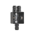 UNDERLAG 1-MODUL, 3X M20, IP55, SORT