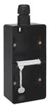 UNDERLAG 2-MODUL, 1X M20, IP55, SORT