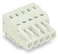 1-LED.HUNSTIK 2,5 MM² 5-POL.L.GRÅ