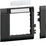 RAMME 80MM M55 RAL9011 M. SKRIFTFELT