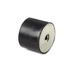 VIBRAT.DÆMPER TYPE C Ø30X30 INDV M8 SH65