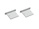 ENDEDÆKSEL 30X30 RECESSED HVID 2 STK