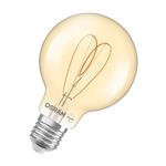 1906 GLOBE HEART FIL GULD 4,9W/922 E27 D