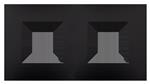 RAMME 2-MODUL, PURE, BAKELITE