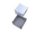 ABS-KASSE 122X120X85MM. TR.LÅG CT-682-T