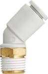 45 DEGREE MALE ELBOW 10MM 3/8 BRASS SEAL