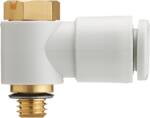 UNIVERSAL MALE ELBOW 6MM M5 BRASS 10BAR