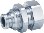 BULKHEAD CONNECTOR 6MM R1/4" SUS316