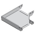 90° HJØRNE FLAD 60HX400X1MM FZS