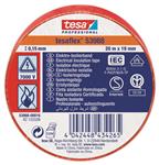 ISOLERINGSTAPE VDE/IEC PVC 20MX19MM RØD