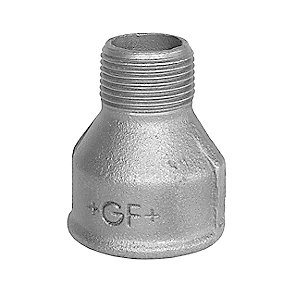 +GF+ SPIDSMUFFE SORT 3/4X1/2