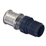 Wavin Tigris K5 overgang med nippel 40 mm x 1.1/4''. PPSU. Til U, UP, H, B , TH bakker