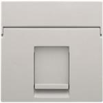 AFDÆKNING 1X RJ45, LIGHT GREY