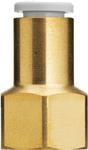 FEMALE CONNECTOR 8MM G1/8" BRASS + ENP