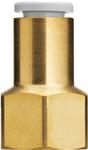 FEMALE CONNECTOR 10MM G1/4" BRASS + ENP