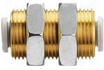BULKHEAD UNION TUBE-TUBE 6MM BRASS + ENP
