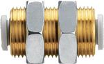 BULKHEAD UNION TUBE-TUBE 12MM BRASS+ENP