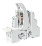 RELÆ KOMPLET 4C/O 6A 230VAC SOKKEL+LED