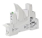 RELÆ KOMPLET 1C/O 16A 24VAC SOKKEL+LED