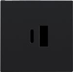 AFDÆK. USB-A+C OPLAD. BLK COAT