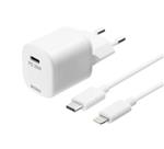 DELTACO USB-C PD VÆGOPLADER