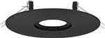 ADAPTERRING FOR NØDLYS Ø140 SORT