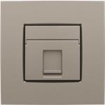 AFDÆKNING 1X RJ45, BRONZE