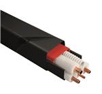 KANAL 80 X 60 MM 2 METER - SORT