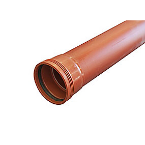 Wavin Wafix PP kloakrør 110 x 3000 mm SN8. EN1852