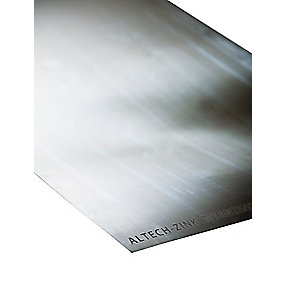 zinkplade nr. 12. 9,3 kg pr pl. 0,65x1000x2000 mm. Ca. 26 pl/ram. 242 kg. - Tages ikke retur -