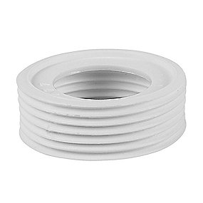 Faluplast gevind nippel