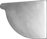 ENDEBUND HØJRE 1/4-RUND   333MM CL. WALZ