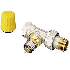 Danfoss RA-U radiatorventil 10, 3/8'' ligeløbende, 013G3232