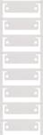 CLIPCARD HVID 15X60MM PK=40STK