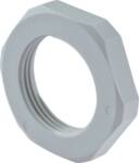 LÅSEMØTRIK M16X1,5 PA KEY 22MM GRÅ