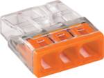 SAMLEMUFFE 3 X 0,5 - 2,5 MM2 ORANGE