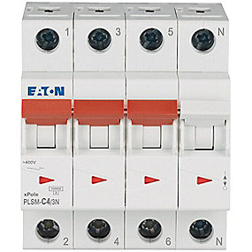 Automatsikring 10A 3P+N 10Ka