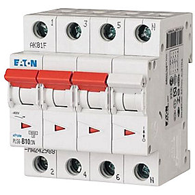 Eaton Automatsikring 13A 3P+N c-kar pls6-C13/3n-mw